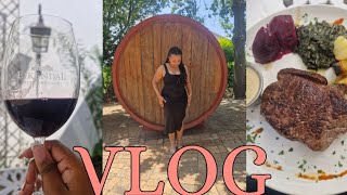 October vlog  Wine tasting  Eating a fish parcel on a bakkie while judging strangers [upl. by Aronoff]