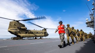 Australian Amphibious Force and HMAS Adelaide take part in Exercise Sea Explorer [upl. by Aener]