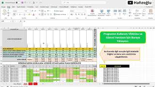 Klasik Sınav Analiz ProgramıExcel [upl. by Alaikim]