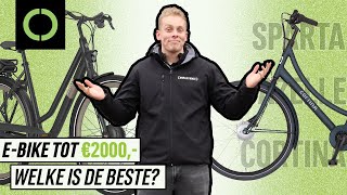 De beste Ebike TOT €2000  Wint de Sparta Cortina of Gazelle [upl. by Roderich468]