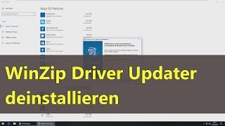 WinZip Driver Updater deinstallieren [upl. by Bury]