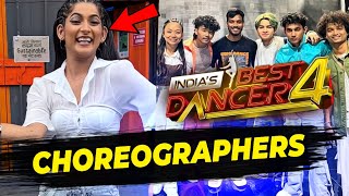 Indias best dancer 4 Choreographers  IBD 4 all choreographers name [upl. by Sessler]