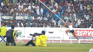 Womens Pole Vault Final  35th National Games Kerala 2015 [upl. by Doerrer742]