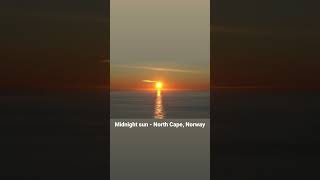 MIDNIGHT SUN Epic Timelapse  Nordkapp Norway [upl. by Afital]