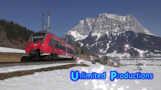 Züge auf der Außerfernbahn und Mittenwaldbahn [upl. by Hunt41]