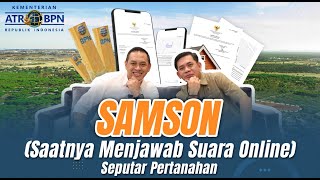 SAMSON SAATNYA MENJAWAB SUARA ONLINE SEPUTAR PERTANAHAN EPISODE 1 [upl. by Cumings772]