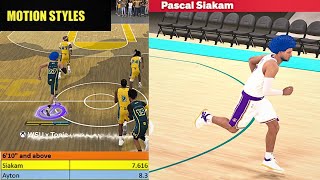 NEW FASTEST MOTION STYLE for CENTERS NBA 2K24 [upl. by Ardnoed]