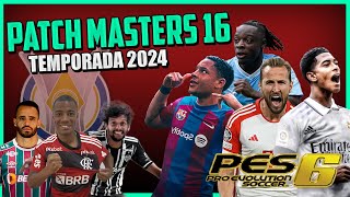 Nuevo Parche PES 6 sin kitserver  Liga Argentina 2024  Actualización TVP Patch 3 Resubido [upl. by Rosalyn]