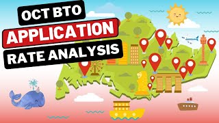 Oct 2024 BTO Application Rate Analysis amp Review [upl. by Nnylatsyrk]