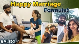 VLOG Our Happy Marriage formula  Packing for Goa  Spa time at Home voiceofvasapitta teluguvlogs [upl. by Oehsen]