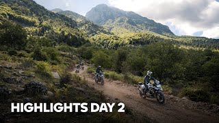 Int GS Trophy 2022 — Day 2 — Amazing Enduro Trails in the Mountains [upl. by Shotton]