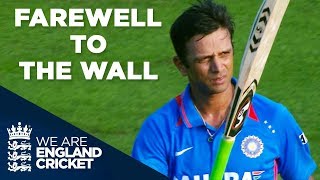 Farewell To The Wall Rahul Dravids Final ODI Appearance  England v India 2011  Highlights [upl. by Ahsened214]