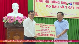 Cần Thơ receives money and goods worth over VND 8 billion Cần Thơ News [upl. by Ealasaid]