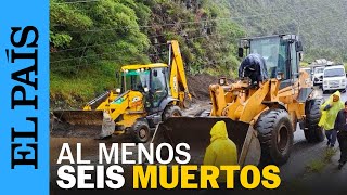 ECUADOR  Al menos 6 muertos y 30 desaparecidos por el deslizamiento de tierra en Ecuador  EL PAÍS [upl. by Tressia]