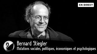 Bernard Stiegler  mutations sociales politiques économiques et psychologiques EN DIRECT [upl. by Gittle760]