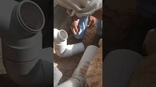 6quotpipe drainage lain fitting plumbing drainage [upl. by Kline]