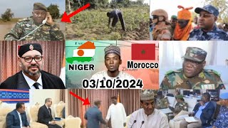 Labaran Hausa 03102024 NigerðŸ‡³ðŸ‡ª Kasar MoroccoðŸ‡²ðŸ‡¦ ta Turo Tawaga Fira Minista Lamin Zeine ya gana [upl. by Noloc827]