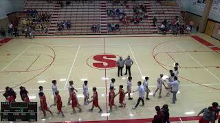 Sublette High School vs Stanton County High School Boys Varsity Basketball [upl. by Namhar]