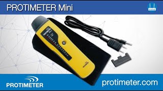 Intro to Protimeter Mini  Compact general purpose pintype meter for use with a range of materials [upl. by Shanna]