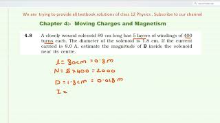 A closely wound solenoid 80 cm long has 5 layers of windings of 400turns each The diameter of the s [upl. by Iron]