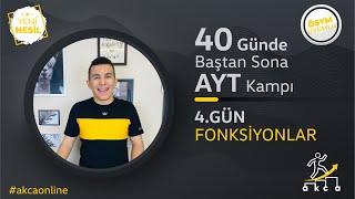 FONKSİYONLAR KONU ANLATIMI 40 Günde AYT Kampı 4Gün [upl. by Bryon]