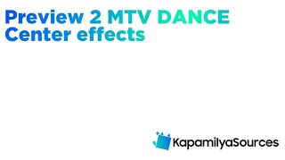 Preview 2 MTV DANCE Center Effects [upl. by Essyla]