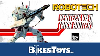 THREEZERO ROBODOU ROBOTECH VERITECH VF1J RICK HUNTER Review en Español [upl. by Victorie]