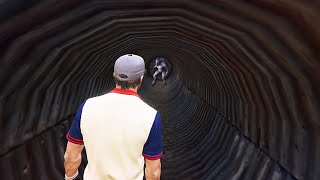 UN MONSTRE DÉCOUVERT DANS LES EGOUTS GTA 5 [upl. by Ramas494]