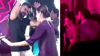 Virat Kohli Anushka Sharmas CUTE Video Dancing At Zaheer Khan  Sagarikas Wedding 2017 [upl. by Hametaf]