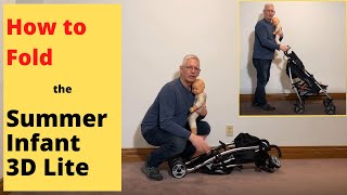 How to Fold The Nuna DEMI next Stroller [upl. by Frame]