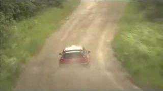 Sebastien Loeb testing C4 WRC in Finland [upl. by Rehtnug]