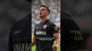 Ermedin Demirović postigao dva nova gola za Stuttgart 🔥 VIDEO [upl. by Anneuq117]