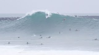 The Wedge  Biggest and Gnarliest Day of May Swell 2023 RAW FOOTAGE [upl. by Llenod]