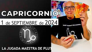 CAPRICORNIO  Horóscopo de hoy 1 de Septiembre 2024 [upl. by Aniloj]