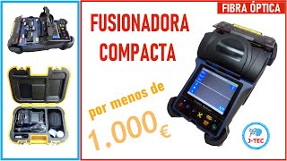 Mini Fusionadora compacta Fibra óptica [upl. by Raynata497]