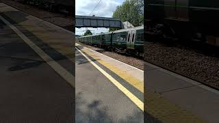 GWR 387162 passing Aldermaston 12824 [upl. by Eramat]