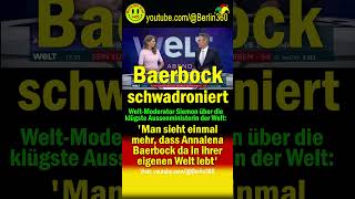 WeltModerator Siemon Baerbock Schwachkopf BDK50 Habeck brantner Banaszak Audretsch [upl. by Nnyled]