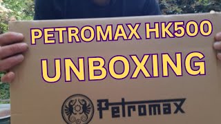 Petromax Starklichtlampe HK500 unboxing [upl. by Annoet]