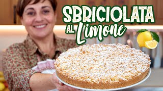 SBRICIOLATA AL LIMONE Ricetta Facile  Fatto in Casa da Benedetta [upl. by Bachman]