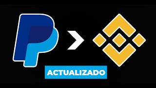 Como Pasar DINERO De PAYPAL a BINANCE Paso a Paso ACTUALIZADO 2024 [upl. by Sillad]