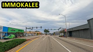 Immokalee Florida Driving Through [upl. by Elatsyrk]