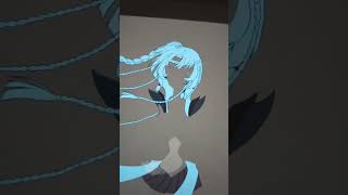 Animation Process of my Original Character Naina [upl. by Ahsikym]