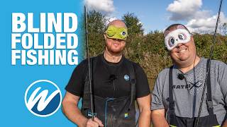 Can We Catch Fish Blindfolded  Jamie Hughes vs Andy May  Match Fishing Challenge [upl. by Larcher460]