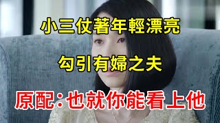 小三仗著年輕漂亮，勾引有婦之夫，我一舉動，叫他們人財兩空一無所有  翠花的秘密 [upl. by Sarena]