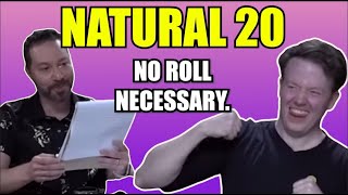 Sams NAT 20 w No Roll  EXU Calamity  Critical Role [upl. by Quartet]