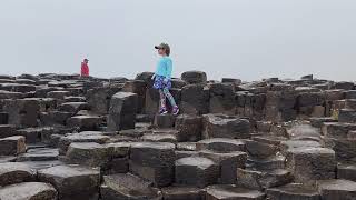 The Giants Causeway Basalt Flow and related Geology lava ireland geology basalt coast rocks [upl. by Ikeda]