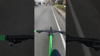 No handlebars 😂😂🔥 music goviral mtb [upl. by Cline995]