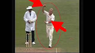 Shane Warne Bowling action [upl. by Cha]