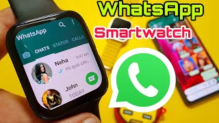 How To Get WhatsApp In Any Smartwatch  WhatsApp in Smartwatch  Android Smartwatch WhatsApp [upl. by Ailev549]