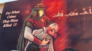 9th muharram’s morning in KARBALA Safar e iraq  gham e IMAM HUSSAIN AS  ziarat e IMAM AS [upl. by Otreblon]